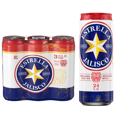 Estrella Jalisco 3pk 24oz Can