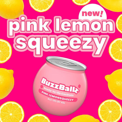 BuzzBallz Pink Lemonsqueezy 6.5oz
