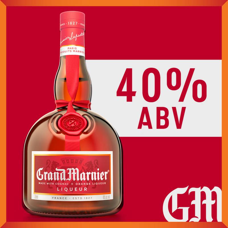 Grand Marnier Orange Liqueur 750ml (80 Proof)