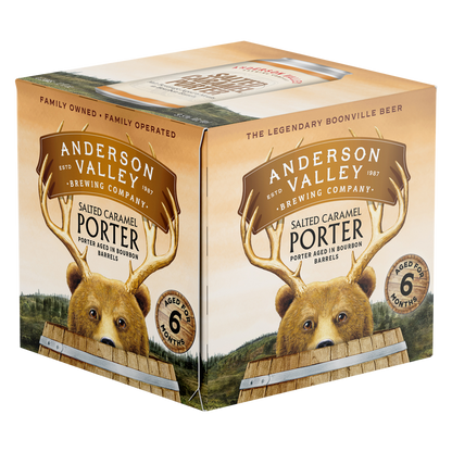 Anderson Valley Brewing Barrel-Aged Salted Caramel Porter (4PKC 12 OZ)
