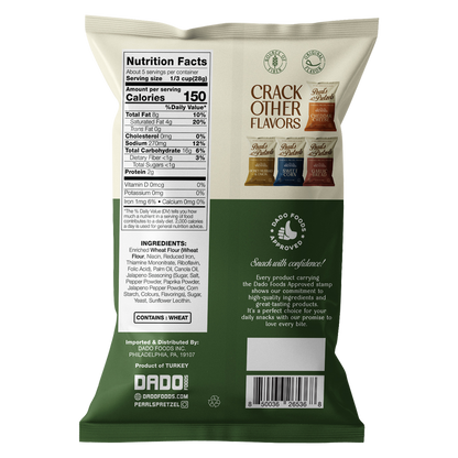 Pearl's Pretzels Jalapeno Pretzel Pieces 5oz