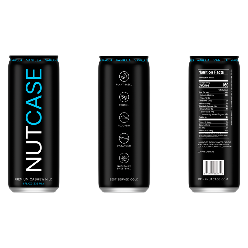 Nutcase Vanilla Cashew Milk 8oz Can