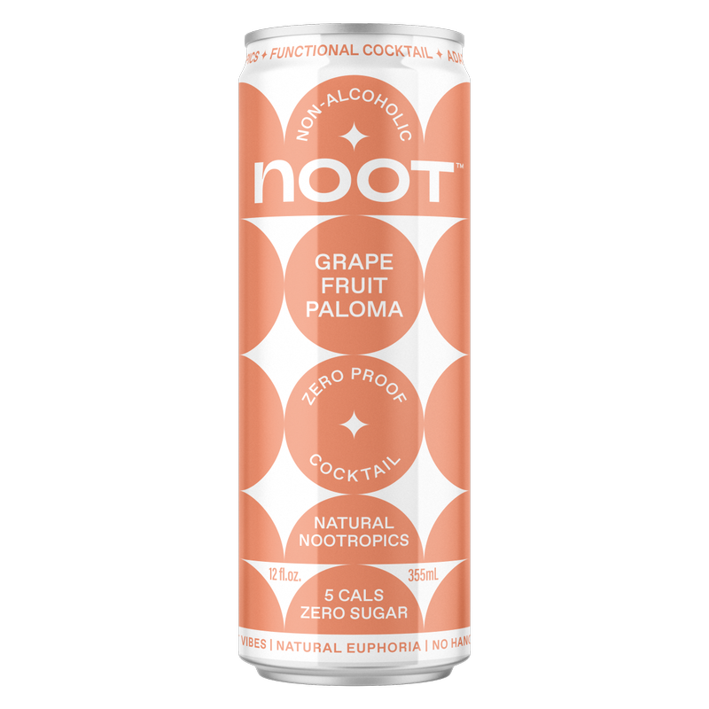 Noot Grapefruit Paloma Non-Alcoholic Cocktail 4pk 12oz Can