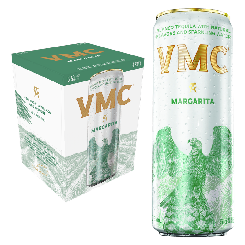 VMC Margarita Tequila Cocktail 4pk 355ml 5.5% ABV