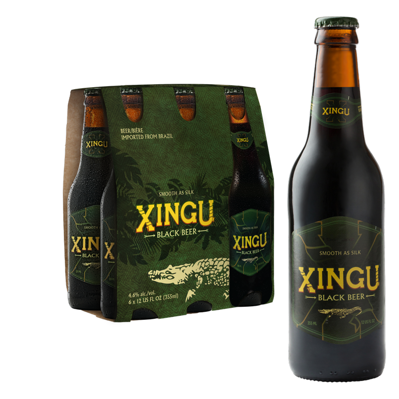 Xingu Black Beer 6pk 12oz Btl 4.6% ABV