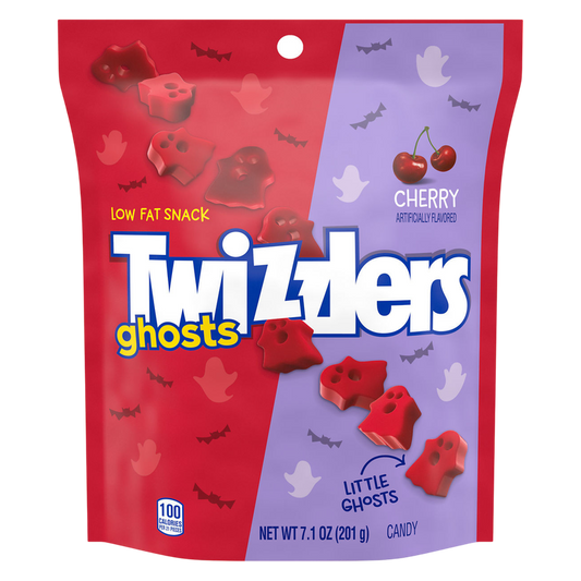 TWIZZLERS Ghosts Cherry Candy, 7.1 oz