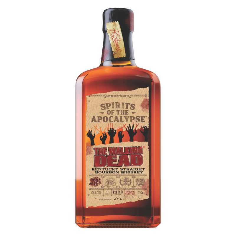 Spirits of the Apocalypse The Walking Dead Kentucky Straight Bourbon Whiskey, 750 mL
