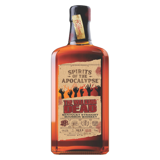 Spirits of the Apocalypse The Walking Dead Kentucky Straight Bourbon Whiskey, 750 mL