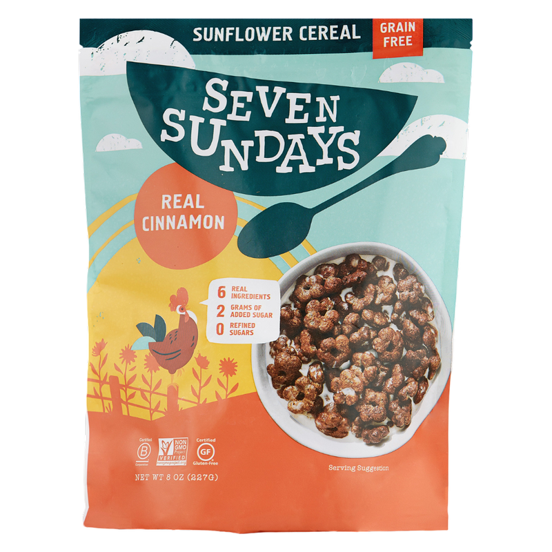 Seven Sundays Real Cinnamon Grain Free Cereal 8oz Box