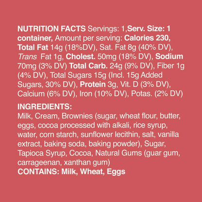 Salt & Straw Chocolate Gooey Brownie Ice Cream 3.6oz