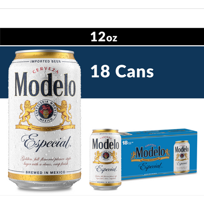 Modelo Especial 18pk 12oz Can 4.4% ABV