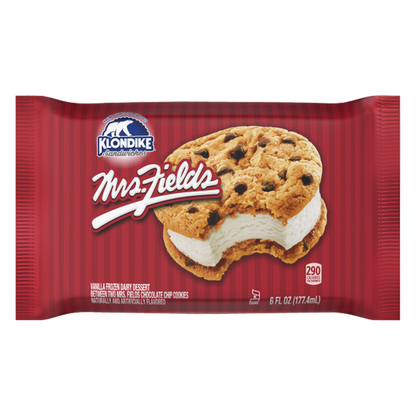 Klondike Mrs. Fields Cookie Ice Cream Sandwich 1ct