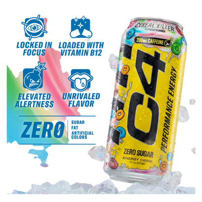 C4 Performance Cereal Killer 16oz
