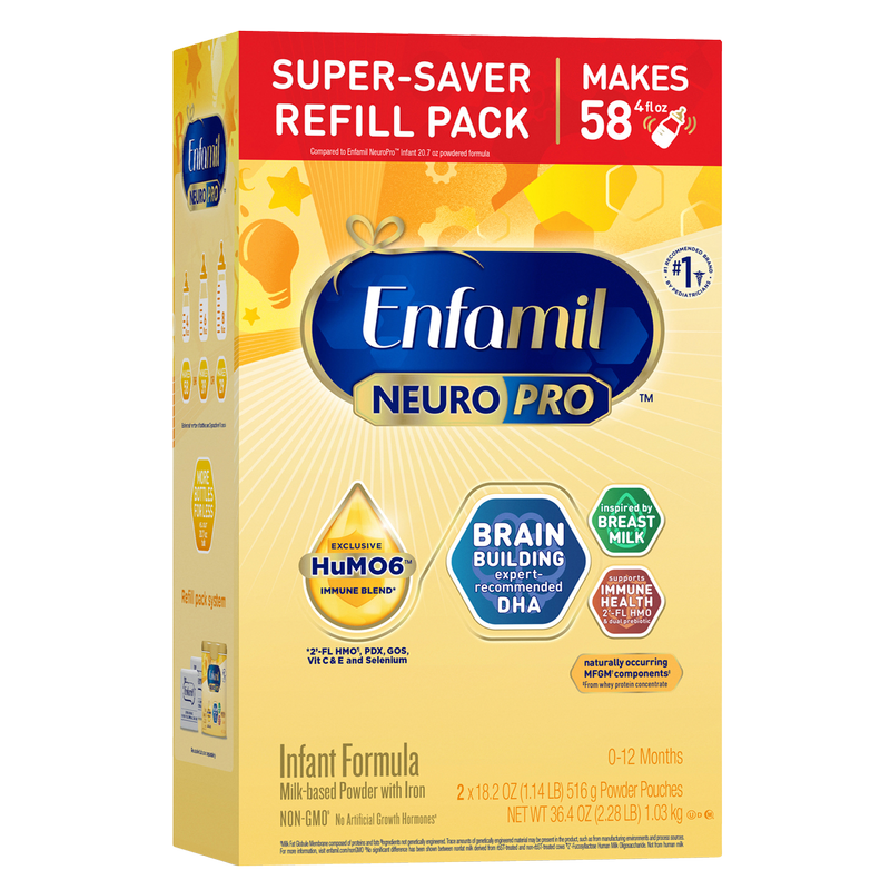 Enfamil NeuroPro Infant Formula Powder Refill Box 36.4oz