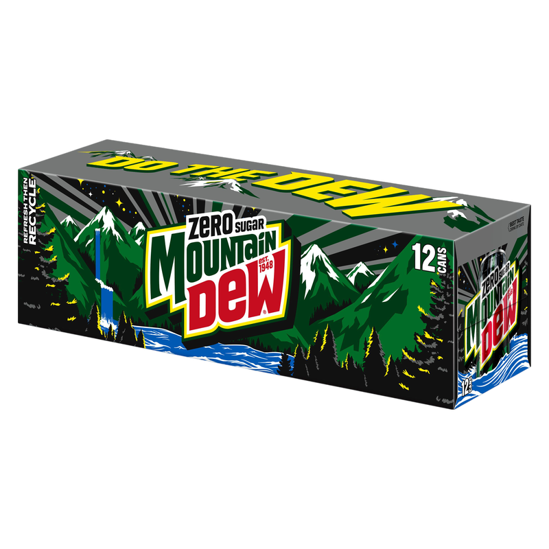 Mountain Dew Zero 12pk 12oz Can