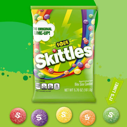 Skittles Sour Candy 5.7oz