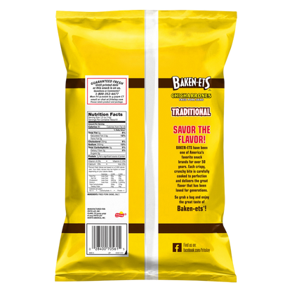 Baken-ets Fried Pork Skins, Traditional, 4 oz