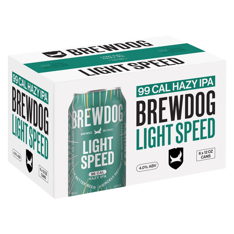 BrewDog Light Speed Session IPA 6pk 12oz Can 4.0% ABV
