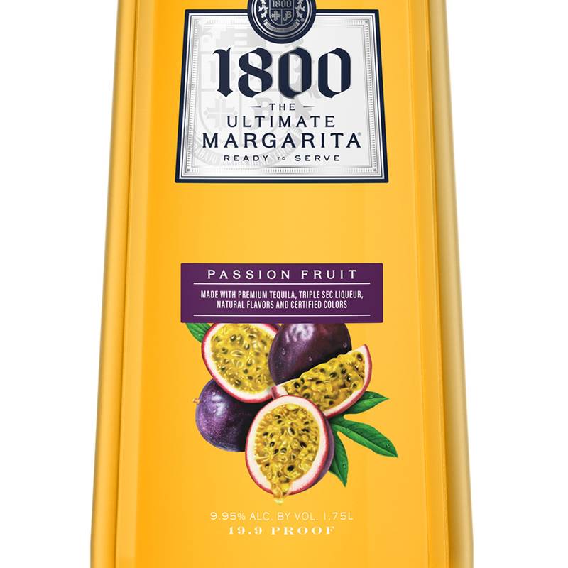 1800 The Ultimate Margarita Passion Fruit Ready to Drink Cocktail 1.75L 9.95% ABV