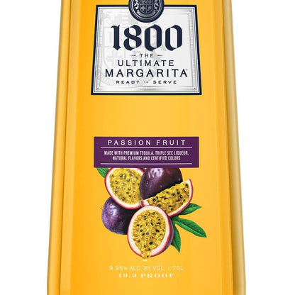 1800 The Ultimate Margarita Passion Fruit Ready to Drink Cocktail 1.75L 9.95% ABV