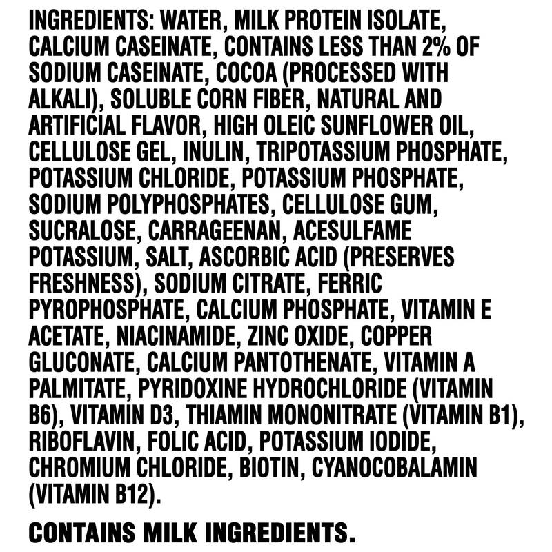 Muscle Milk Chocolate Protein Shake Knockout 14oz Btl