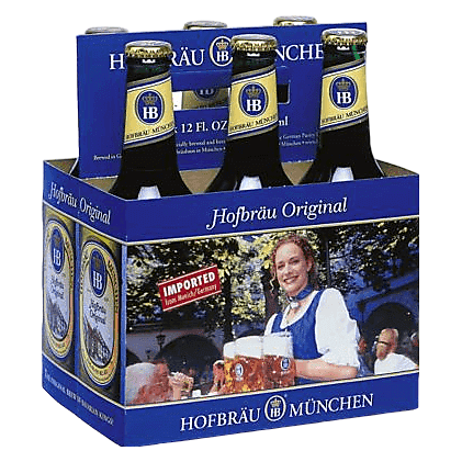 Hofbrau Original Lager 6pk 12oz Btl 5.1% ABV