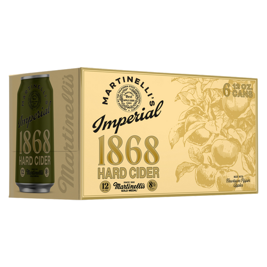 Martinellis 1868 Imperial Cider 6pk 12oz Can