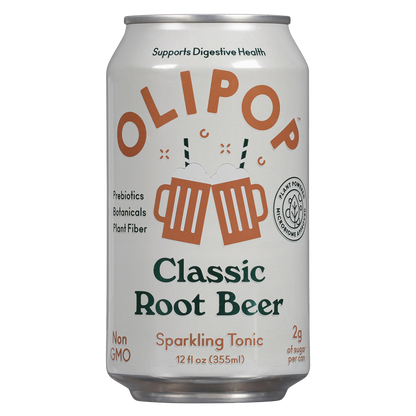 Olipop Classic Root Beer 12oz Can