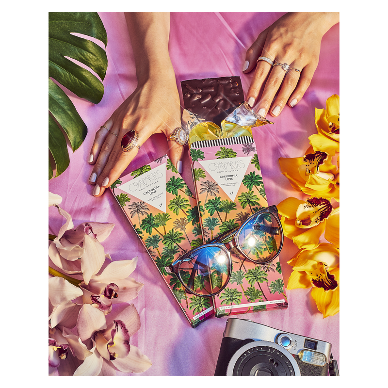 Compartés California Love Pretzel Dark Chocolate Bar 3oz