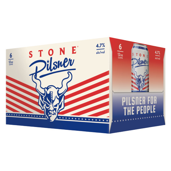 STONE BR PILSNER 6PKC (6PKC 12 OZ)