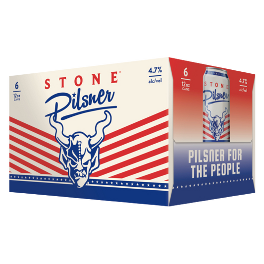 STONE BR PILSNER 6PKC (6PKC 12 OZ)