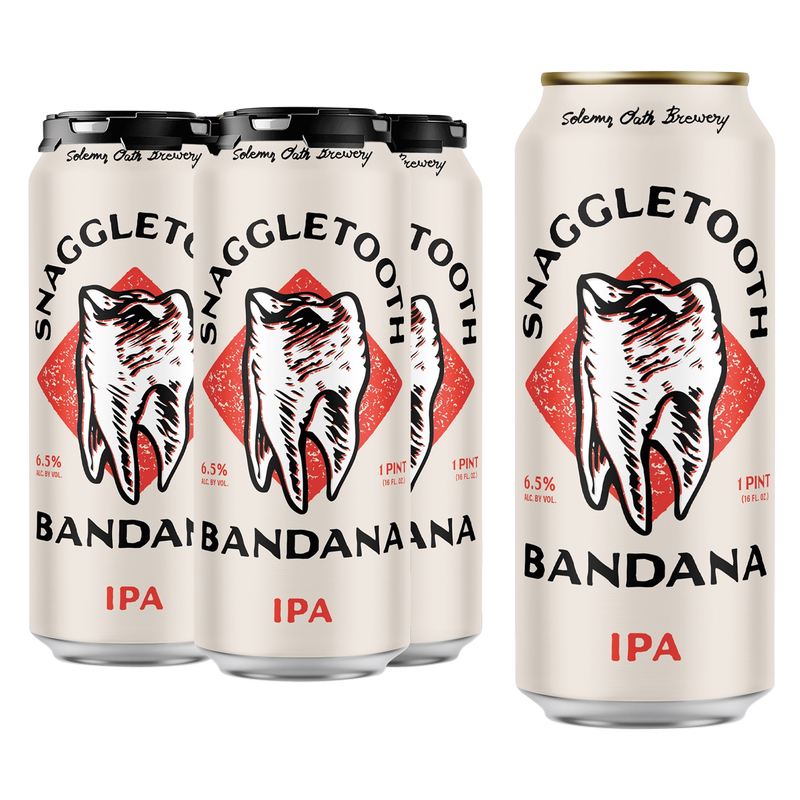 Bike Dog Brewing Rotating Hazy IPA - Fog City IPA 4pk 16oz