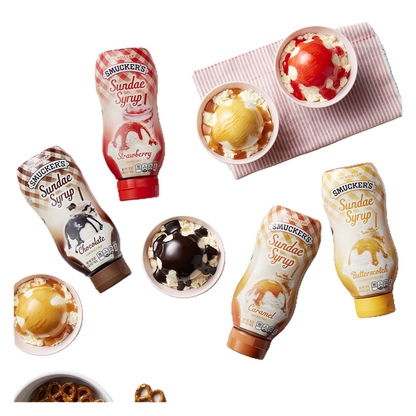 Smuckers Sundae Syrup Butterscotch, 20oz