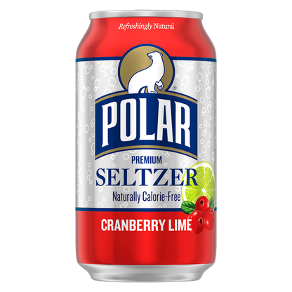 Polar Cranberry Lime Seltzer 8pk 12oz Can