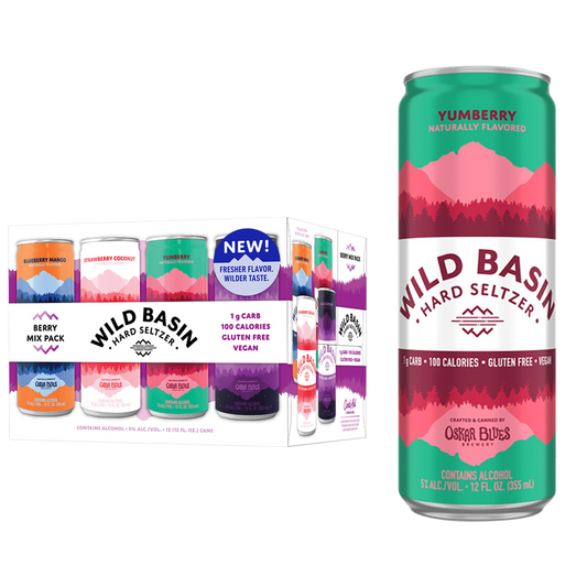 Oskar Blue's Wild Basin Mixed Berry Seltzer 12pk 12oz Can