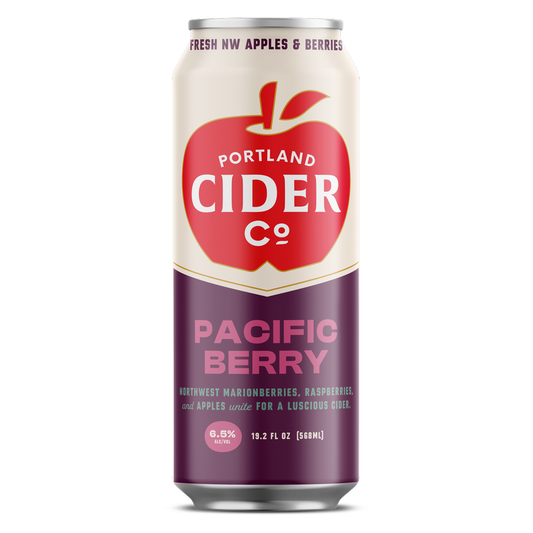 Portland Cider Pacific Berry 19oz Can