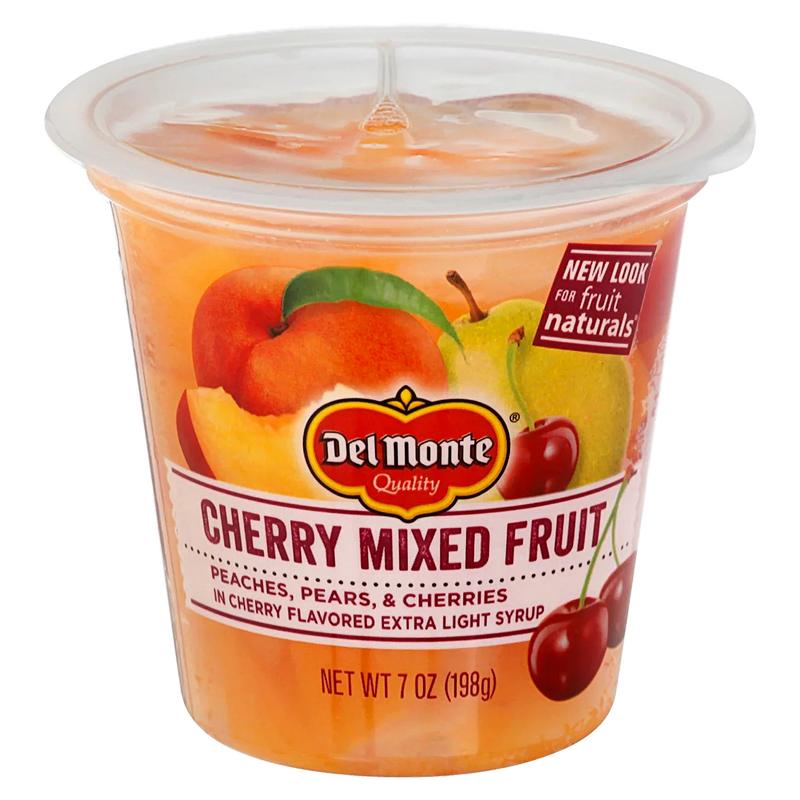 Dole Fruit Bowls Cherry Mixed Fruit in 100% Fruit Juice 7oz