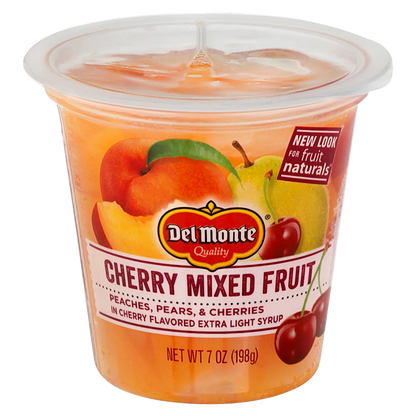 Dole Fruit Bowls Cherry Mixed Fruit in 100% Fruit Juice 7oz