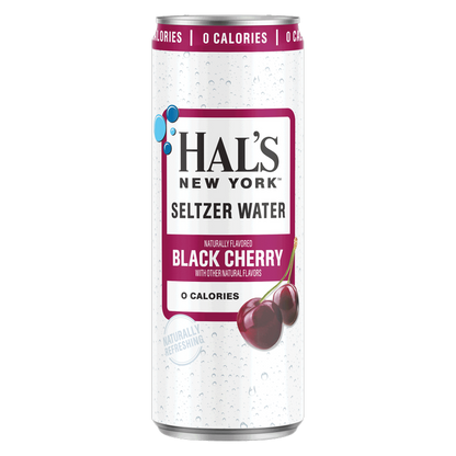 Hal's New York Black Cherry Seltzer 8pk 12oz Can