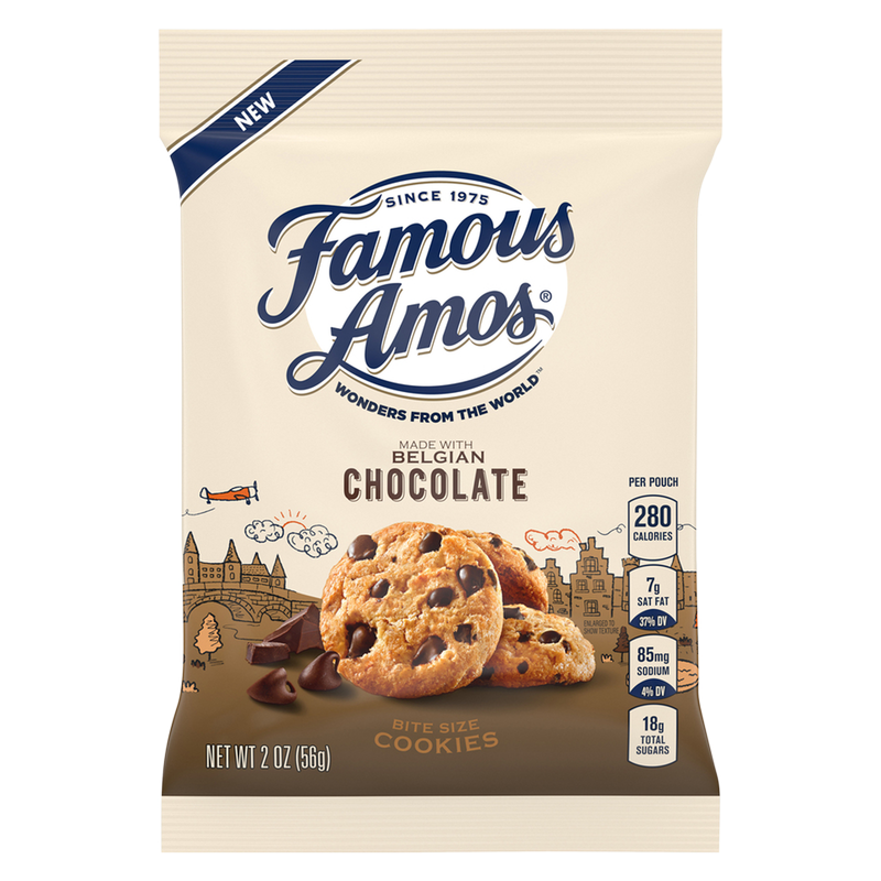 Famous Amos Bite Size Chocolate Chip Cookies 2oz