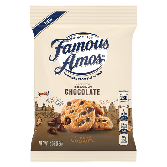 Famous Amos Bite Size Chocolate Chip Cookies 2oz