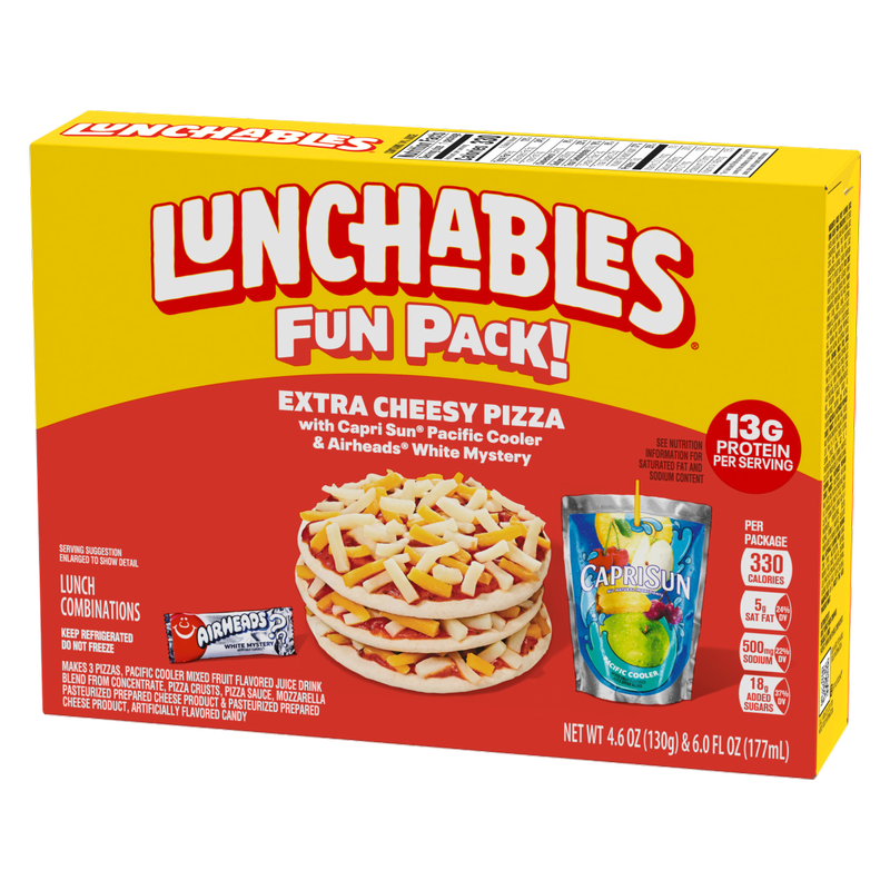 Lunchables Extra Cheesy Pizza with Capri Sun - 10.6oz