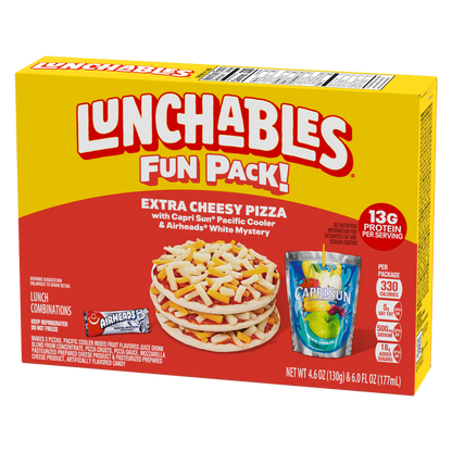 Lunchables Extra Cheesy Pizza with Capri Sun - 10.6oz