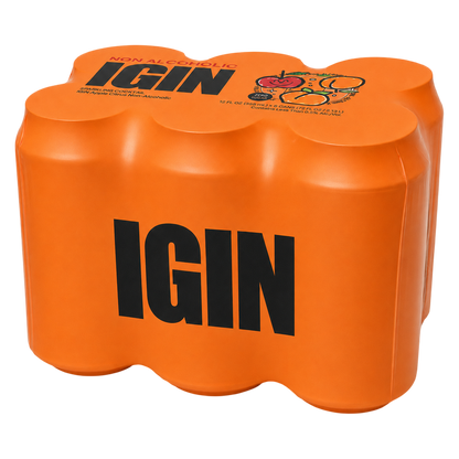 IGIN Apple Citrus Non-Alcoholic Sparkling Cocktail 6 Pack (6 x 355ml Cans)