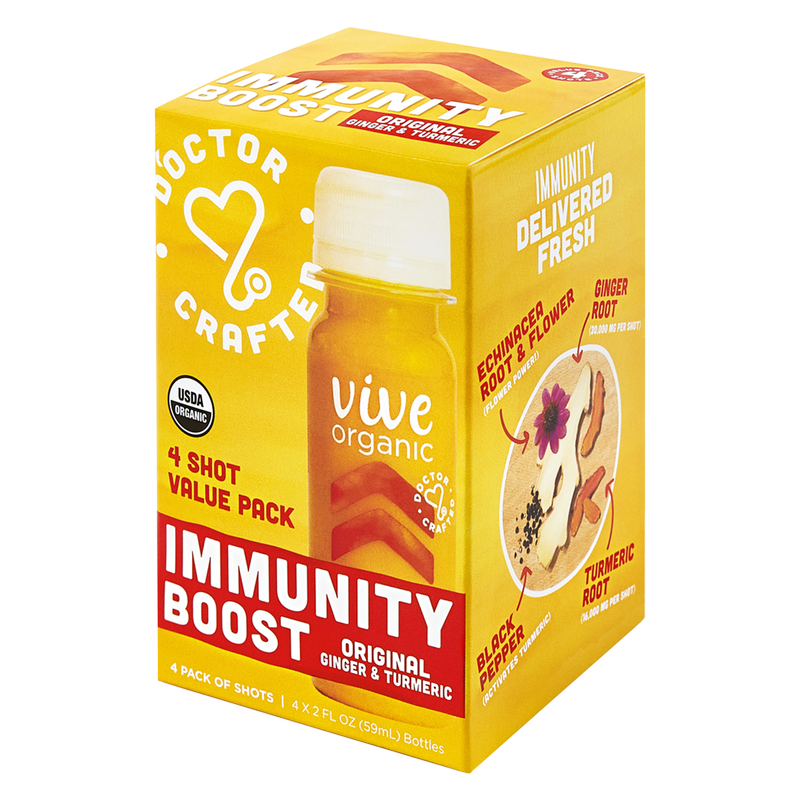 Vive Organic Immunity Boost Original 4pk 2oz Btl