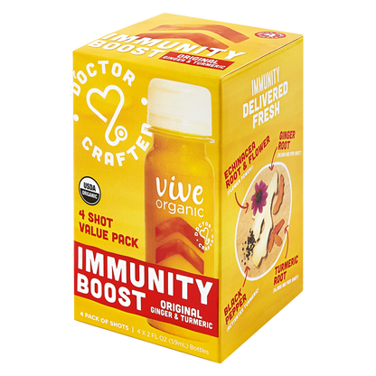 Vive Organic Immunity Boost Original 4pk 2oz Btl