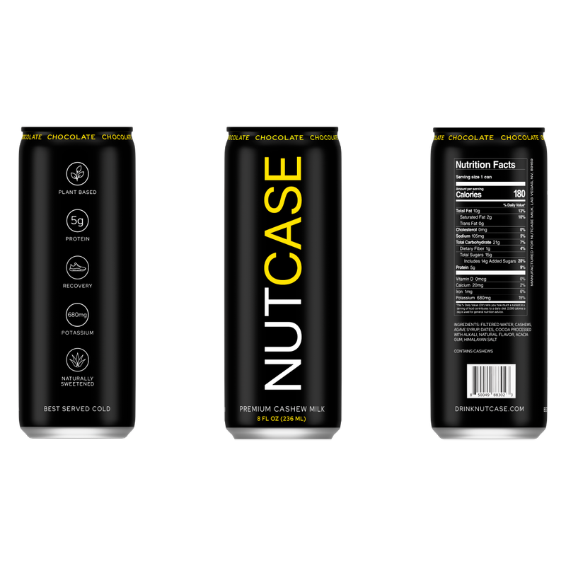 Nutcase Chocolate Cashew Milk 8oz Can
