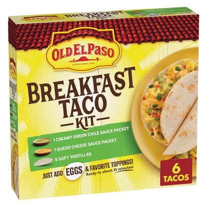 Old El Paso Breakfast Taco Kit 6ct