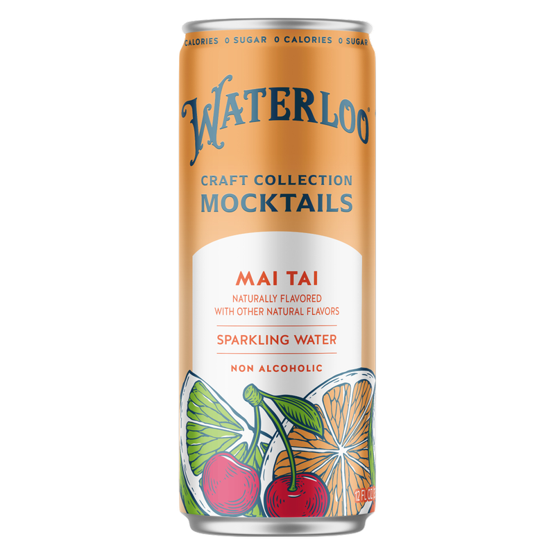 Waterloo Mai Tai Sparkling Water 6pk 12oz Can