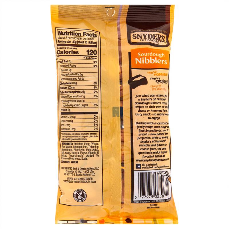 Snyder's Sourdough Nibblers 3.5oz